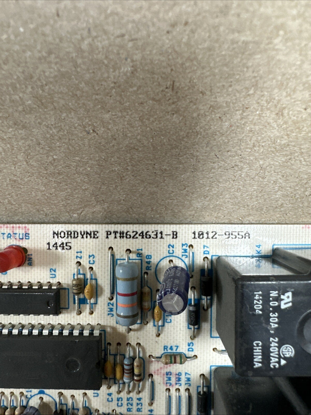 TESTED🔥 1012-83-9559B 624631-B 1012-955A control board  Nordyne Furnace