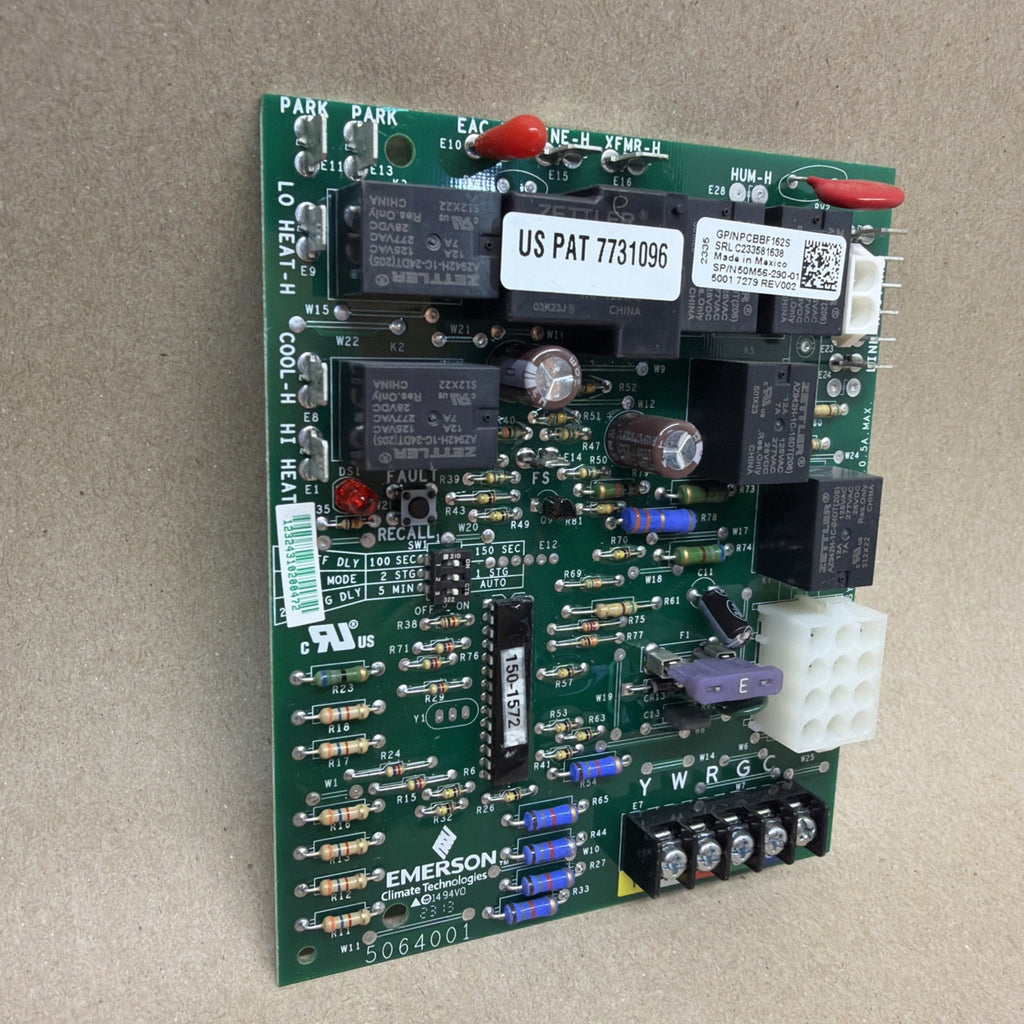 TESTED🔥 Emerson 50M56-290-01  Furnace Control Circuit Board PCBBF162F