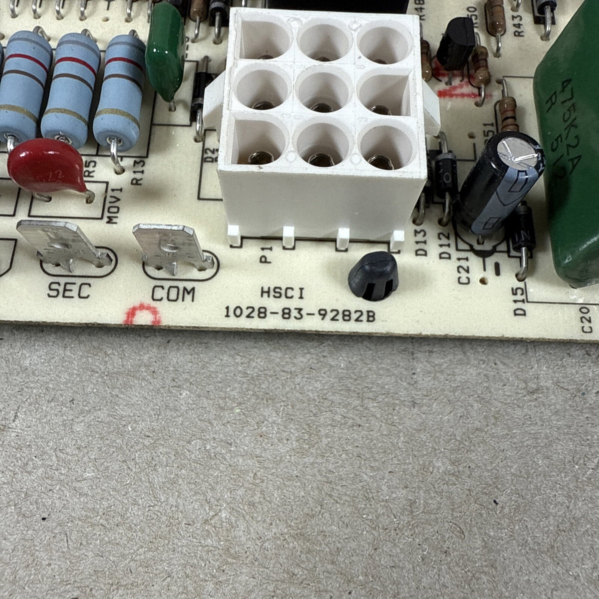 RHEEM RUDD 1028-83-9282B FURNACE CONTROL CIRCUIT BOARD 62-24140-04 1028-928 G207