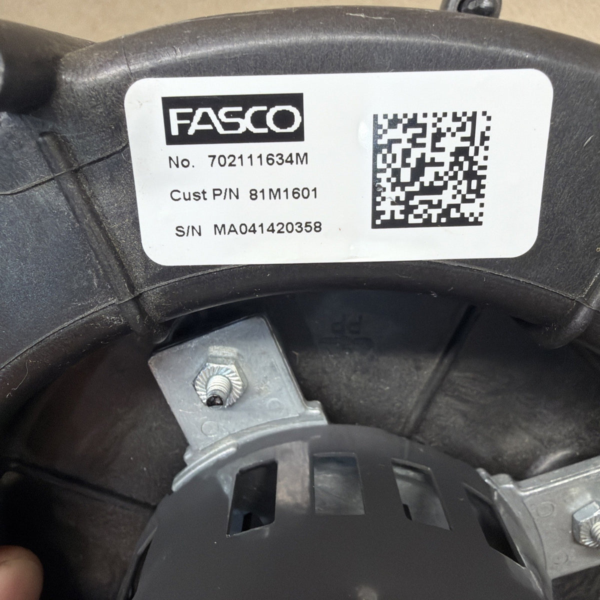 LENNOX  81M1601 FASCO 702111634 FURNACE INDUCER BLOWER 702111634J