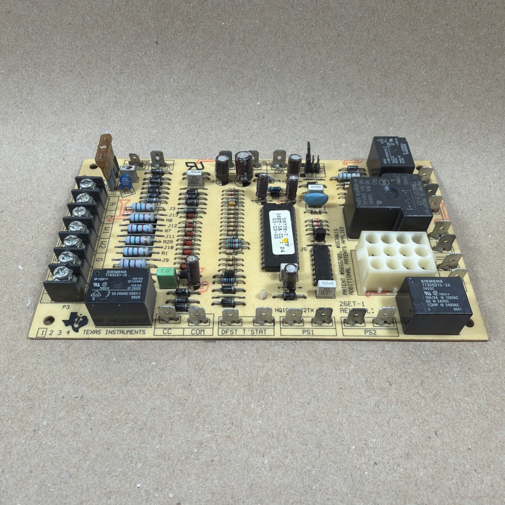 🔥 York Luxaire Coleman HQ1085472TX Furnace Control Board 59779-7.    26ET-1A