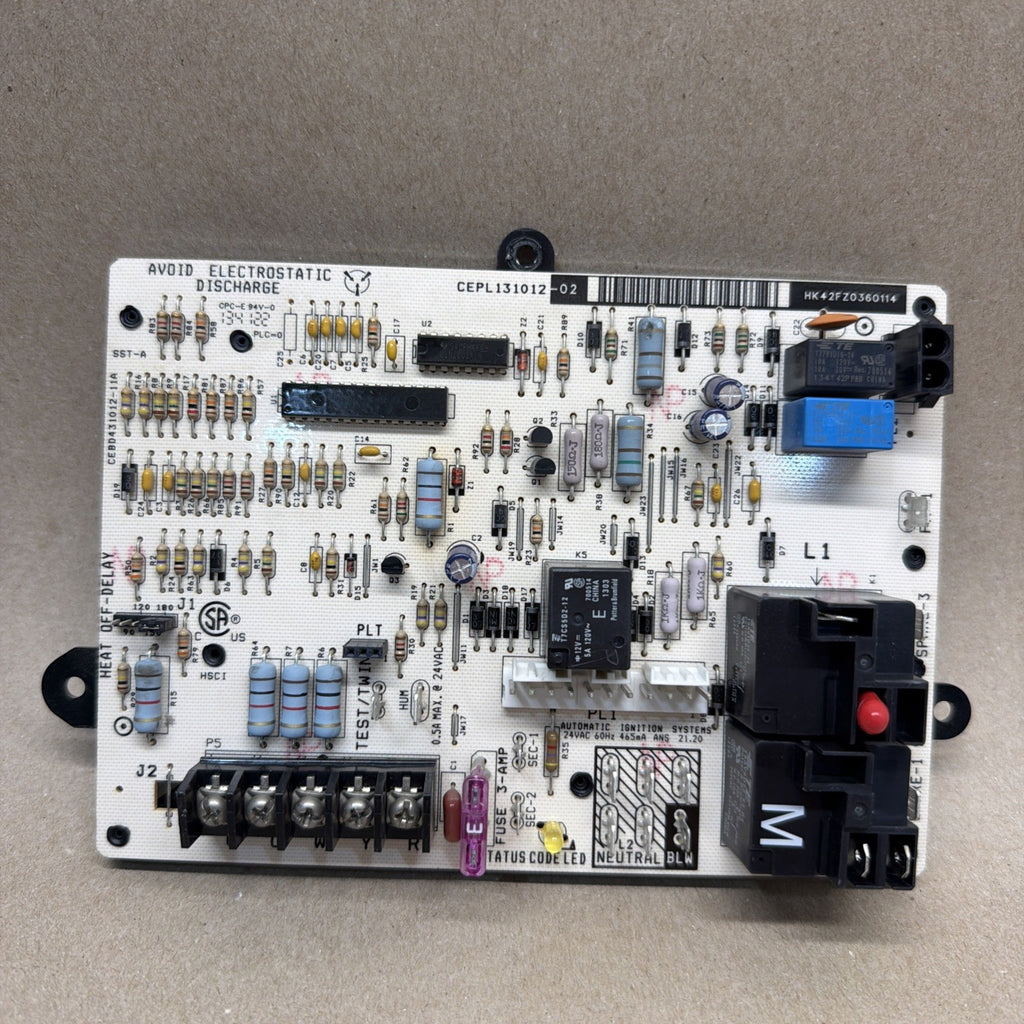 🔥 Furnace Control Circuit Board CEBD431012-11A CEPL131012-02 HK42FZ036 Carrier
