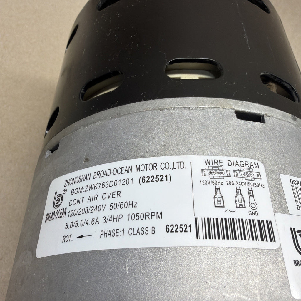 ✅ Broad-Ocean KMSAH012005 622521 ZWK763D01201 ECM Blower Motor 622621-P101003370