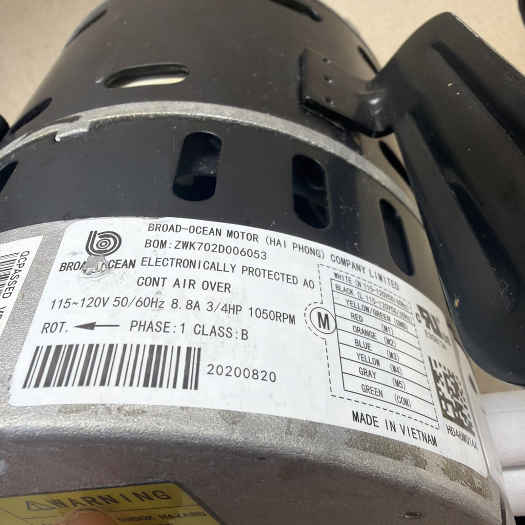 TESTED🔥 BROAD-OCEAN ZWK702D006053  ECM Module.  KMSAH012C109 120V  3/4HP