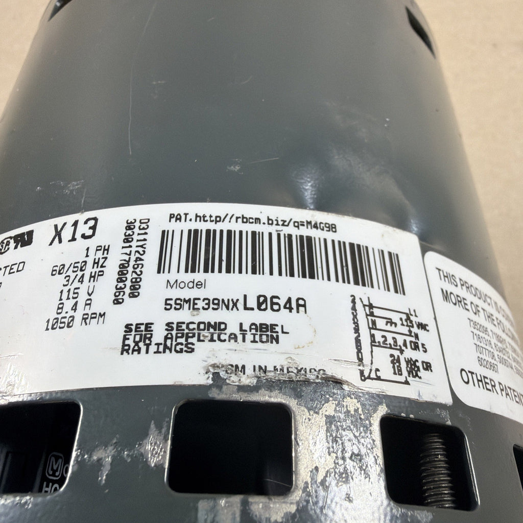 🔥🔥 Genteq 5SME39NXL064A ECM Blower Motor 3/4HP 115V X13 607363-06 81W37  FM14