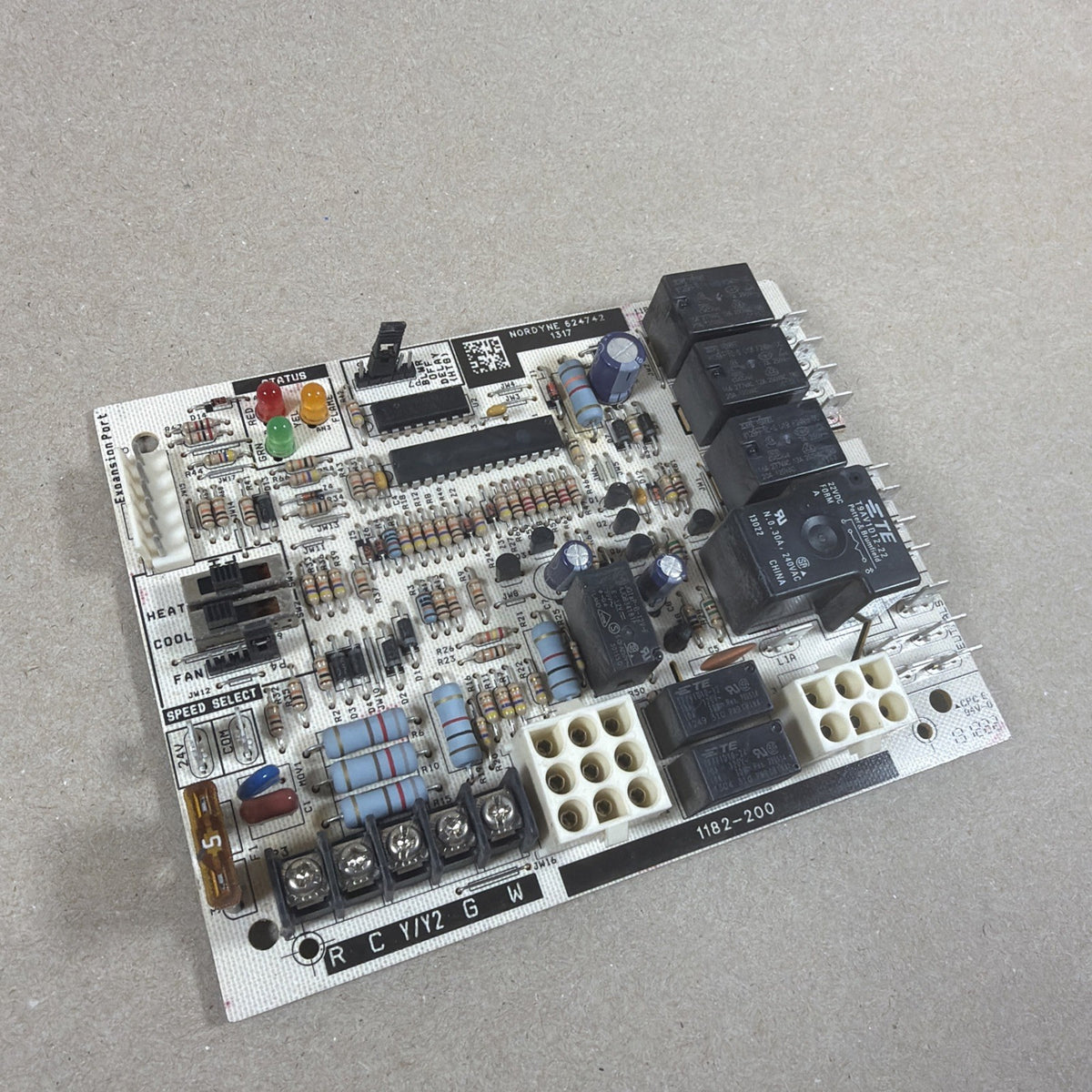 TESTED🔥🔥 1182-83-2003A NORDYNE 624742 Furnace Control Circuit Board 1182-200