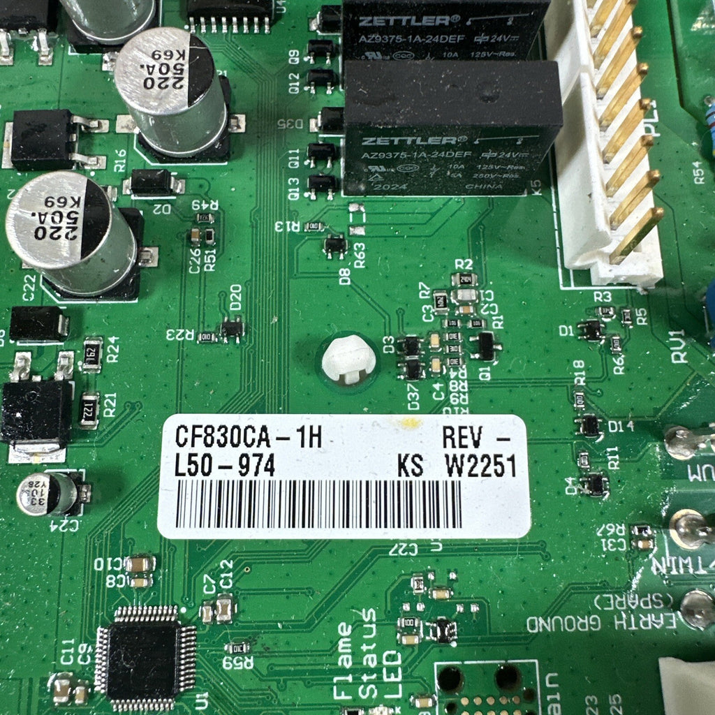 🔥 Baso Gas Furnace Control CF830C. PCAF830CA.   CF830CA-1H. PCB57581-01DA (D27)