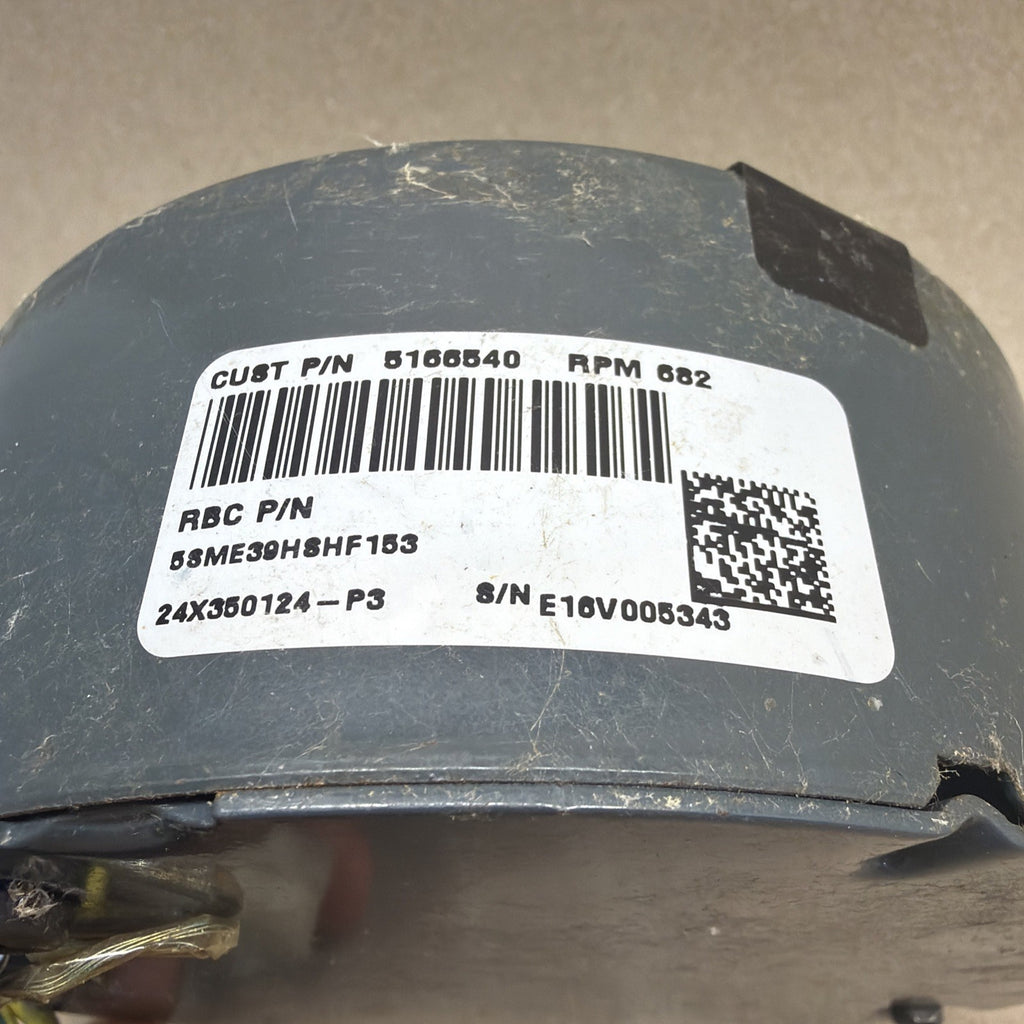 TESTED✅ GE ECM 5166540 230V ECM 142R Blower Motor GN01 5SME39HSHF153