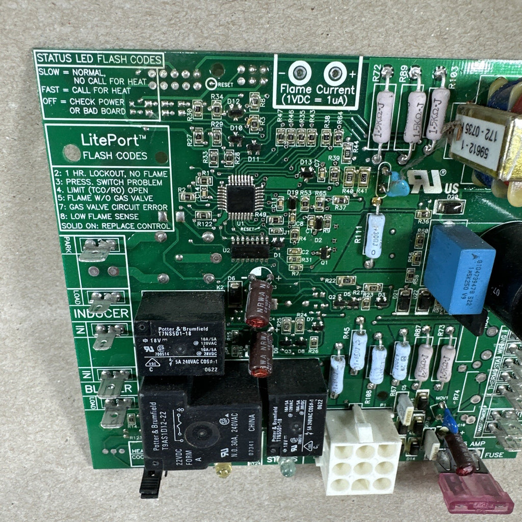 TESTED🔥 TRANE D672386P01 Furnace Control Circuit Board used (A276)