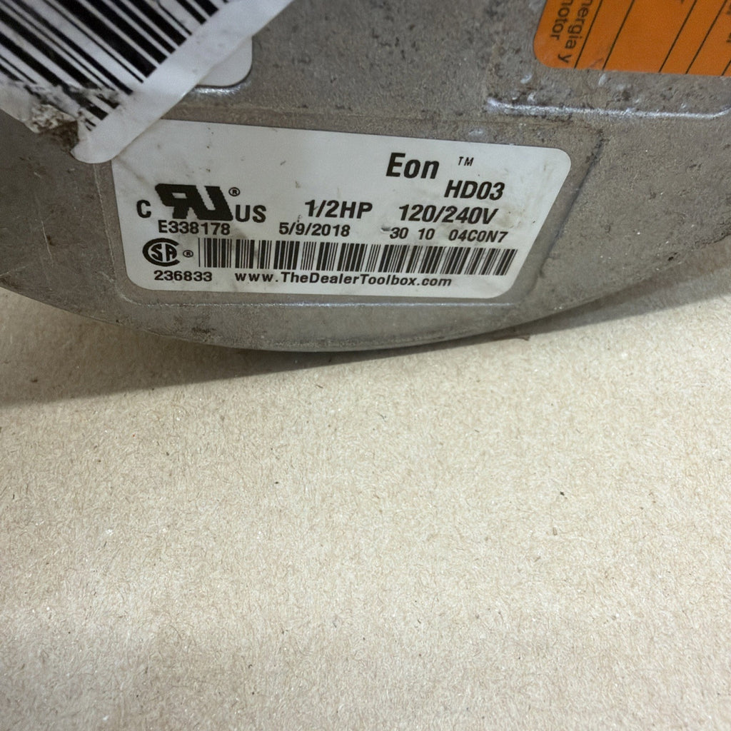 🔥 Genteq Eon 5SBA39DLQ001 Programmable Motor 1/2hp 208/230V  HD03 CCW 14S543-01