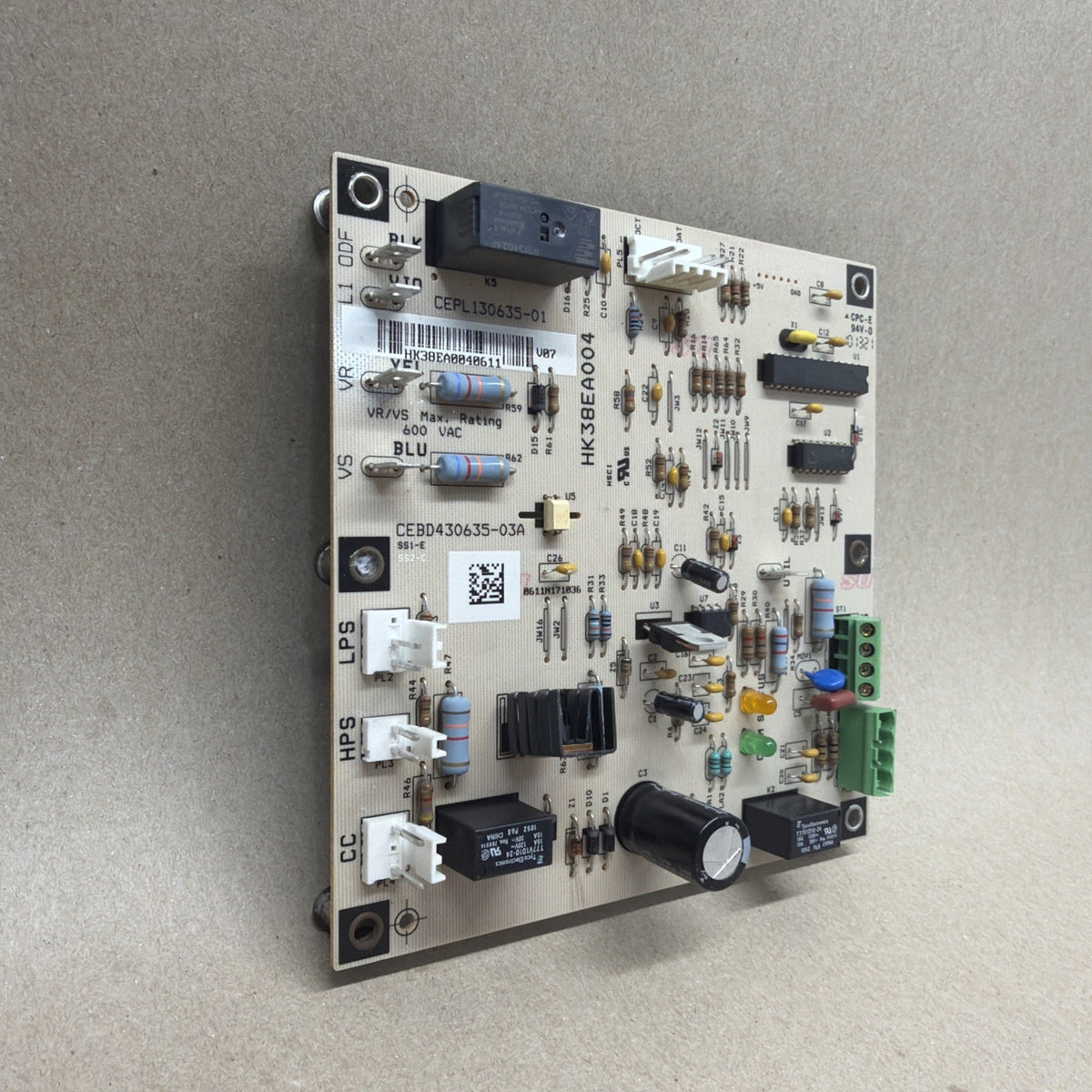✅ Carrier Furnace Control Circuit Board CEBD430635-03A CEPL130635-01