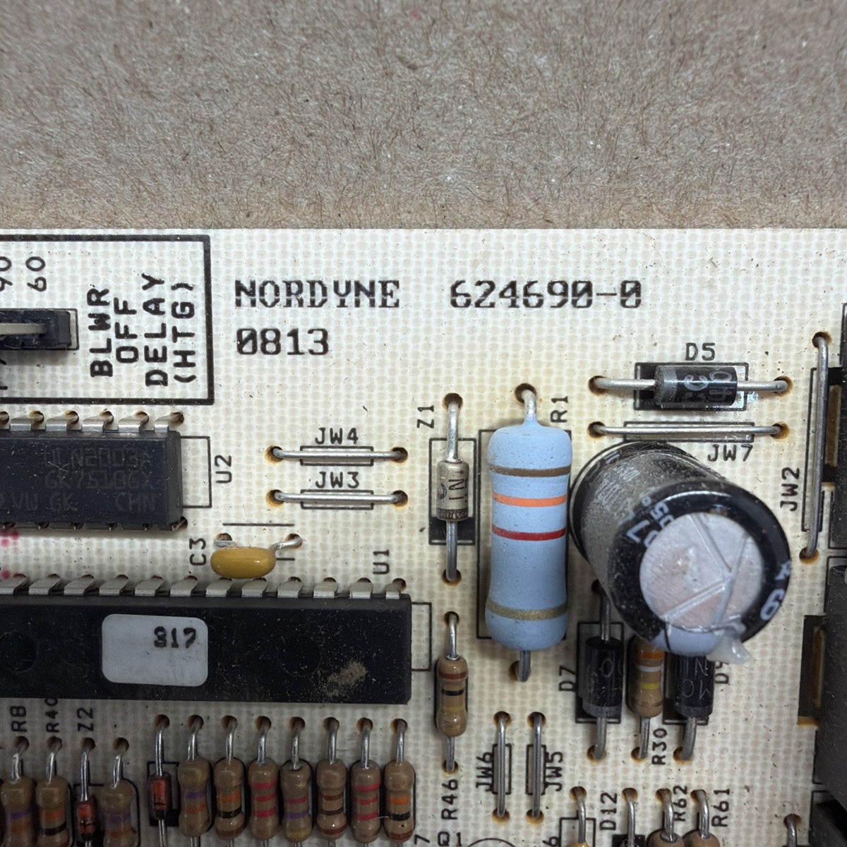 TESTED✅  1182-83-2003A NORDYNE 624742 Furnace Control Circuit Board 1182-200