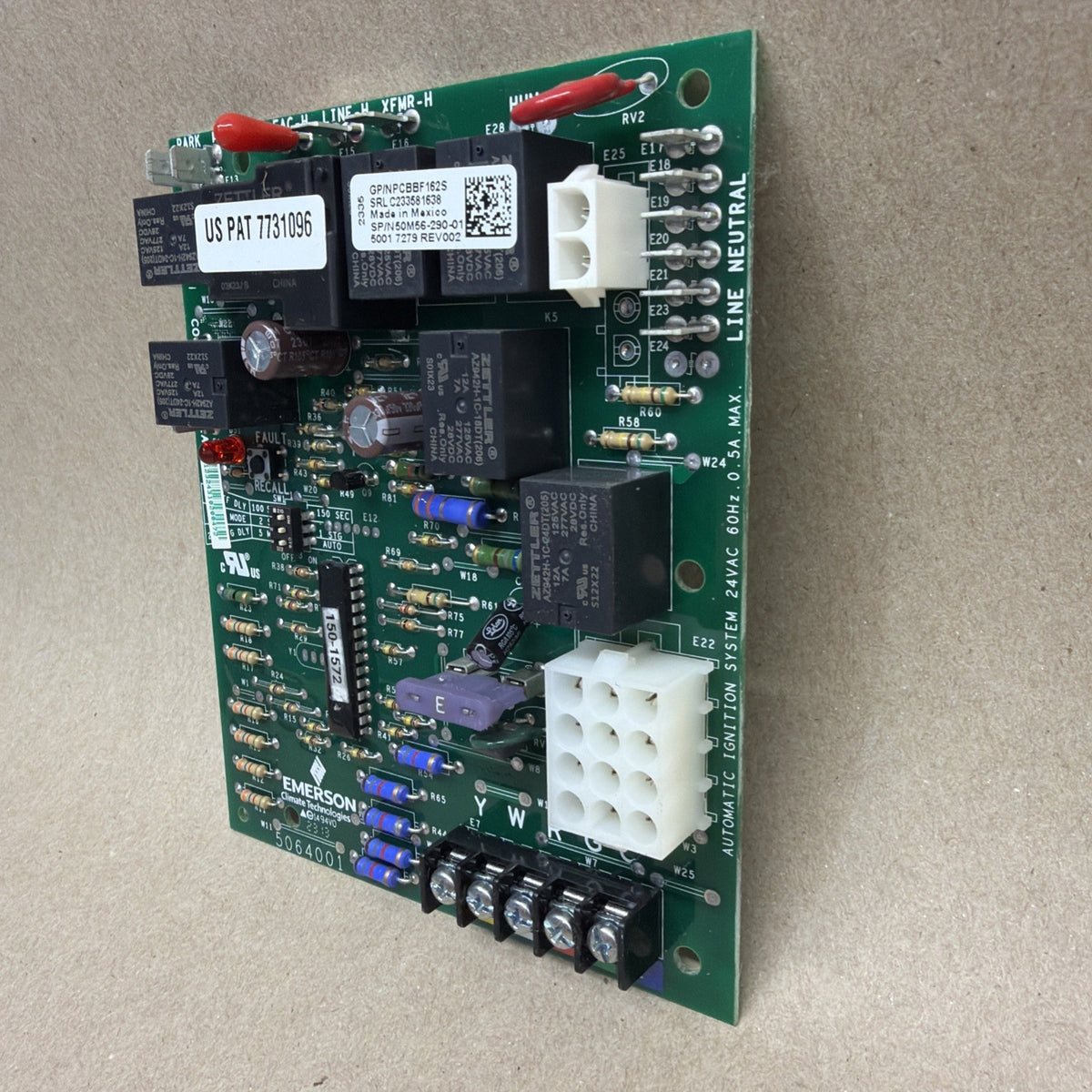 TESTED🔥 Emerson 50M56-290-01  Furnace Control Circuit Board PCBBF162F