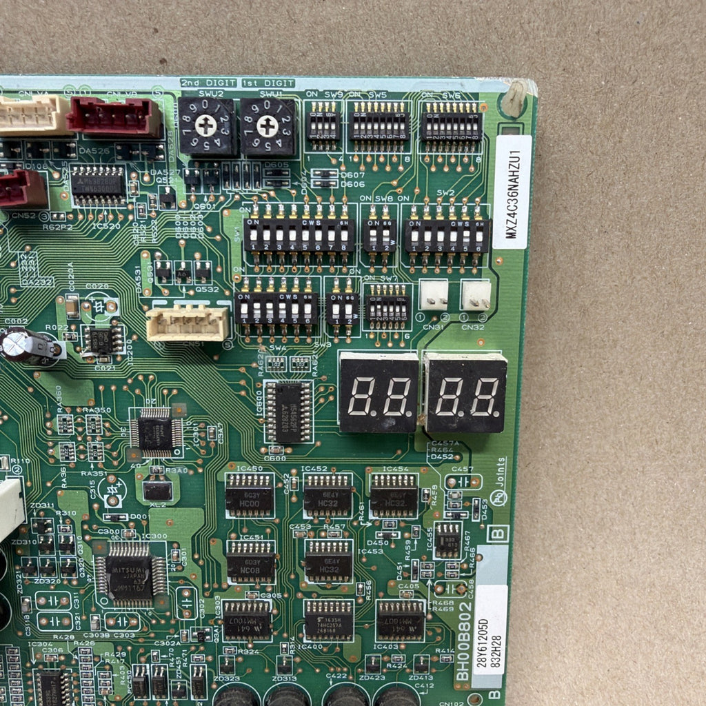 ✅ Trane Mitsubishi BH00B802 Heat Pump Control Board 28Y61205D 832H28