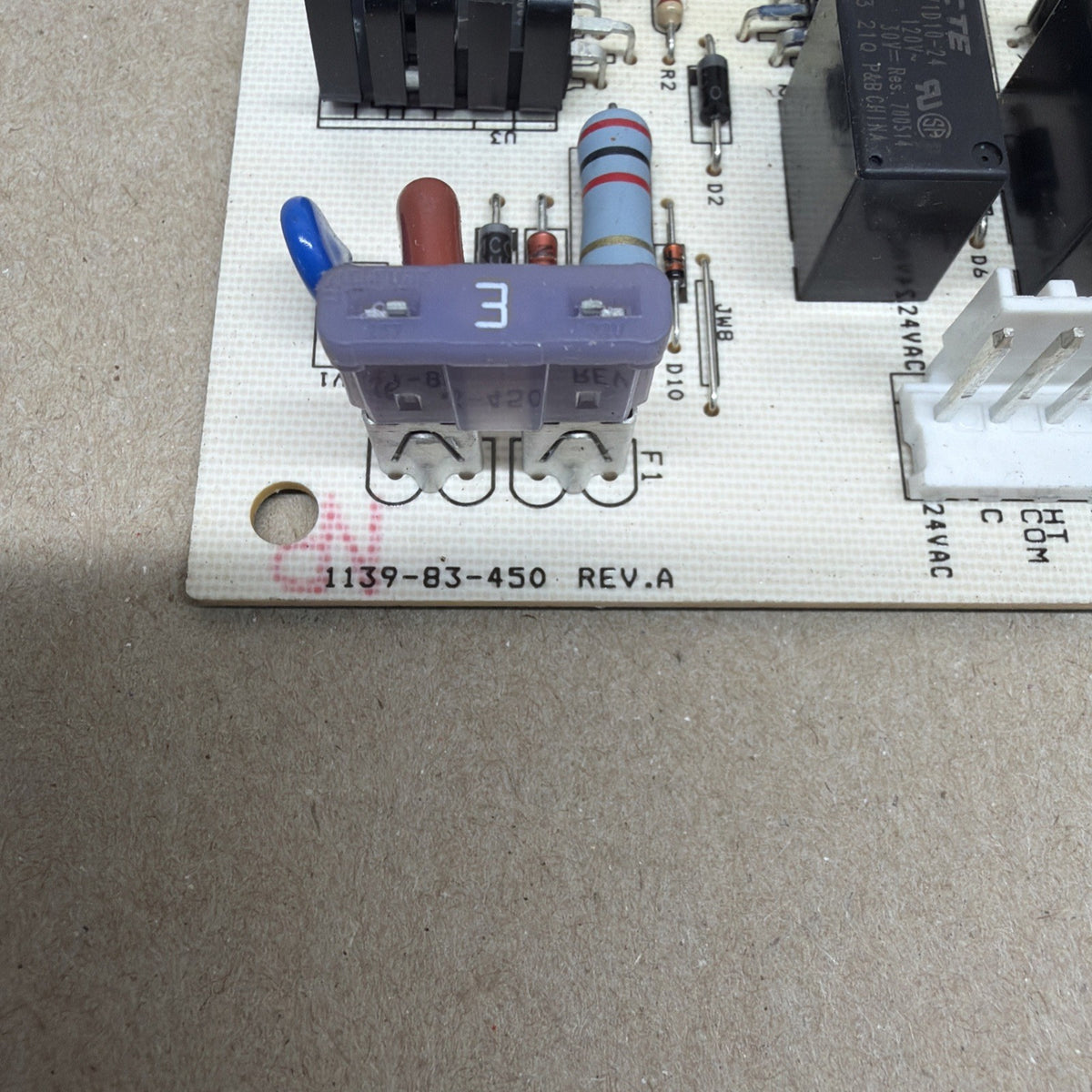 TESTED✅ York indoor furnace control board 1139-83-450 1139-450. 817201