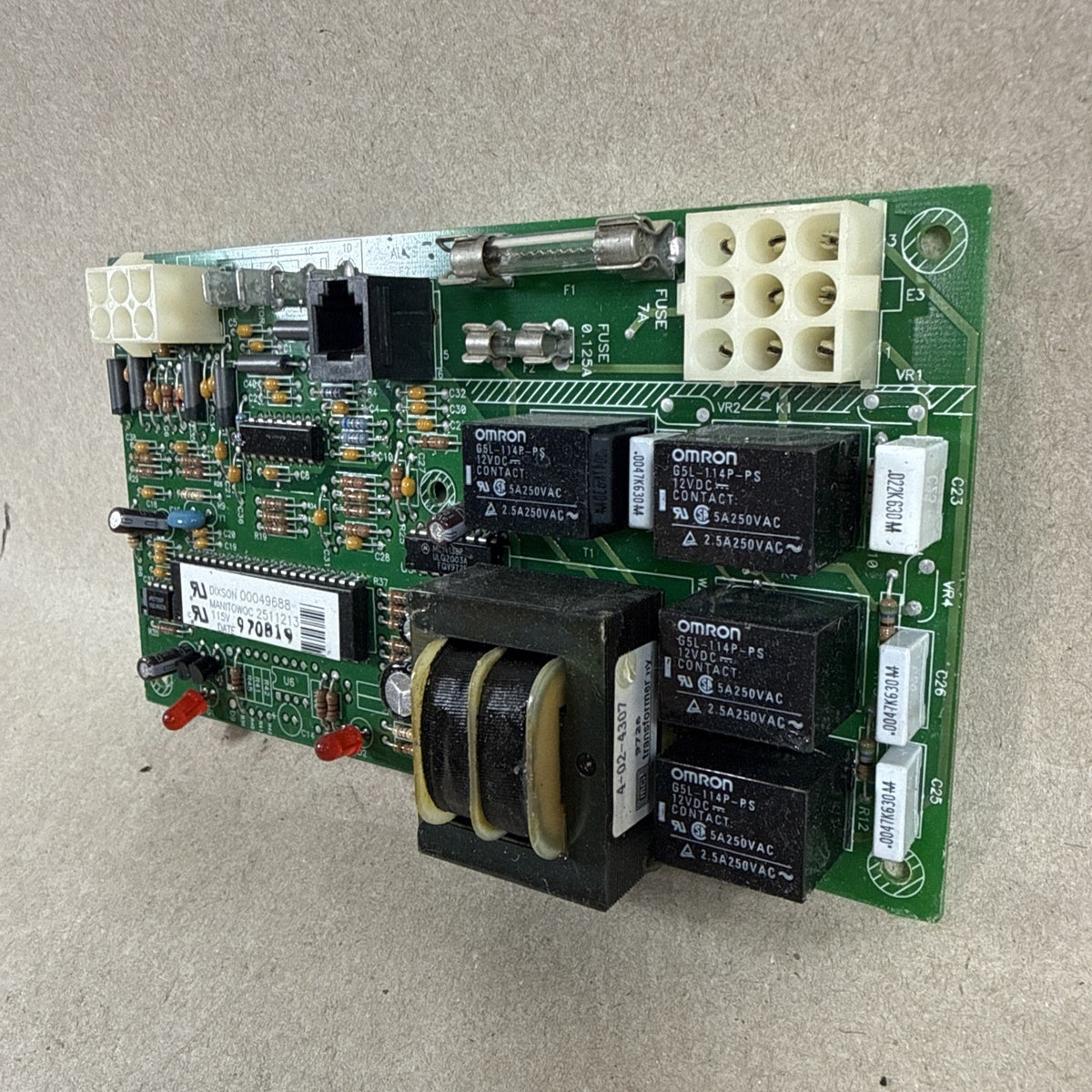 TESTED🔥🔥. Manitowoc 2511213 Dixson. Ice Machine Control Circuit Board (C4)
