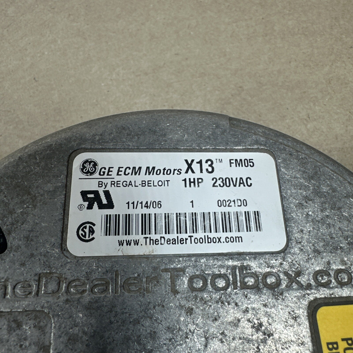 TESTED🔥 GE X13 ECM FM05 230VAC 1HP Module programmed  11/14/06.  (I66)