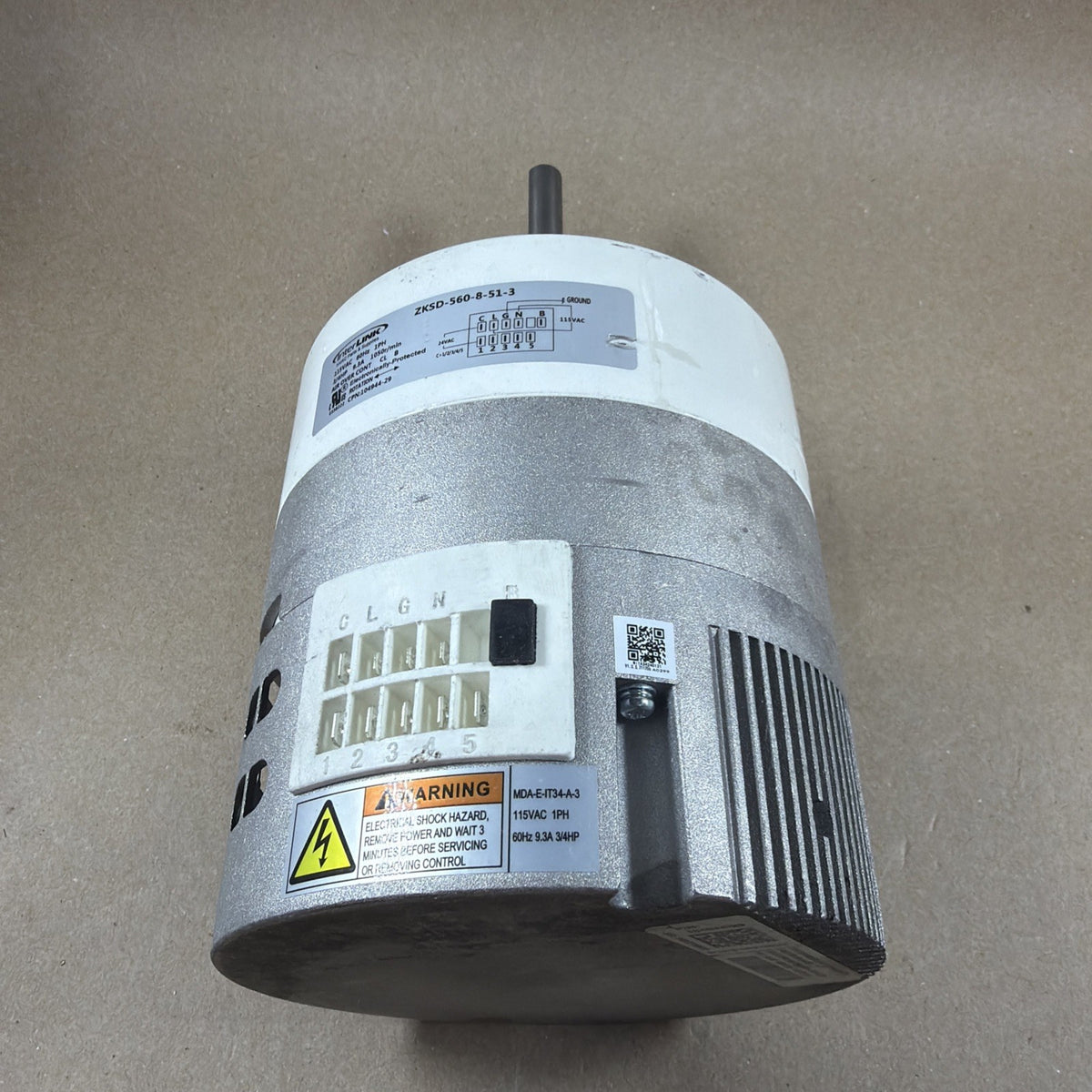 TESTED🔥 InterLink ZKSD-560-8-51-3 Furnace Blower Motor 104944-29