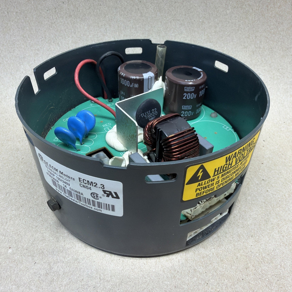 TESTED✅  ECM 1/2HP Blower Motor Controller GE 200/230V CCW CN04 D341314P02