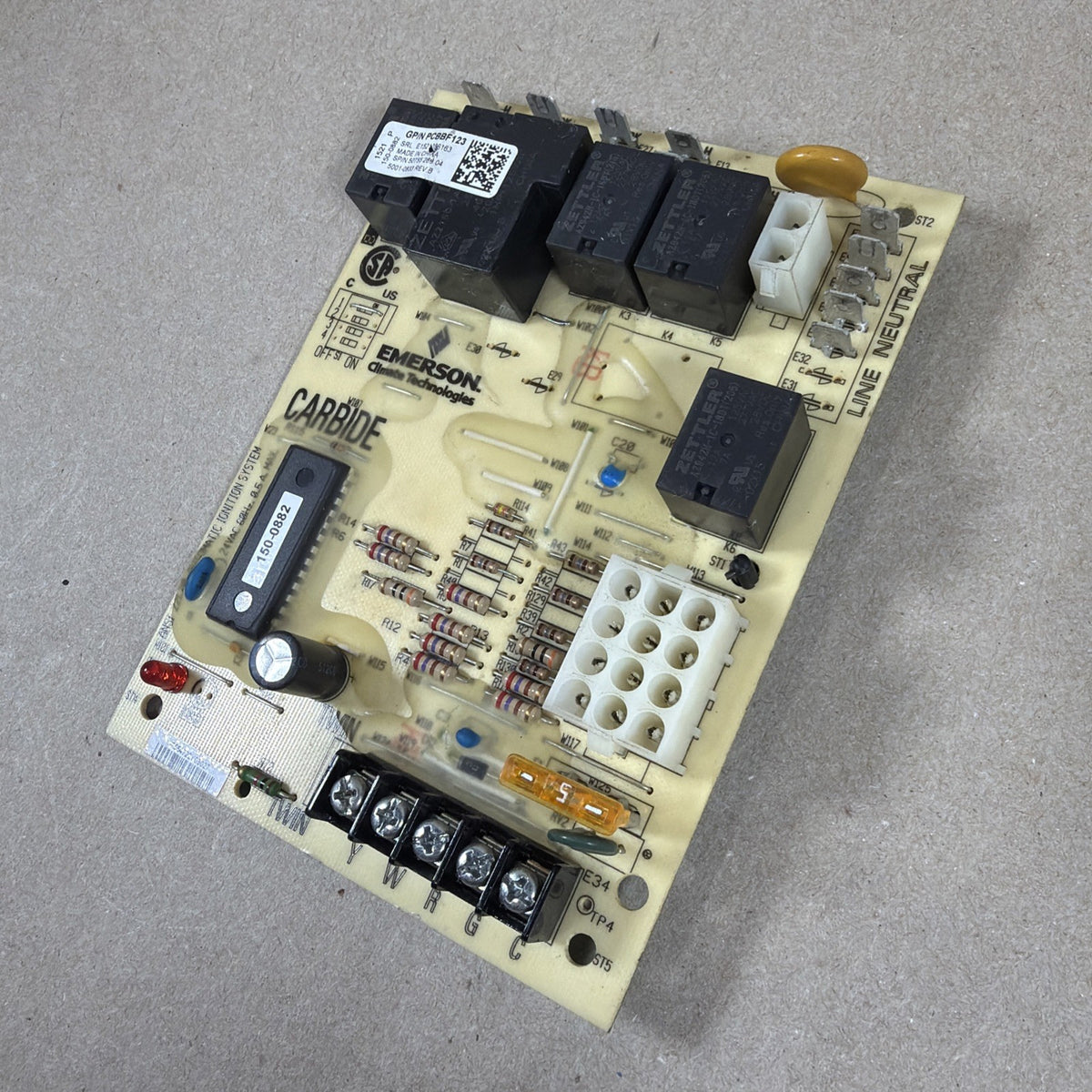 TESTED🔥 Furnace Control Board White Rodgers 50T55-289-04, PCBBF123