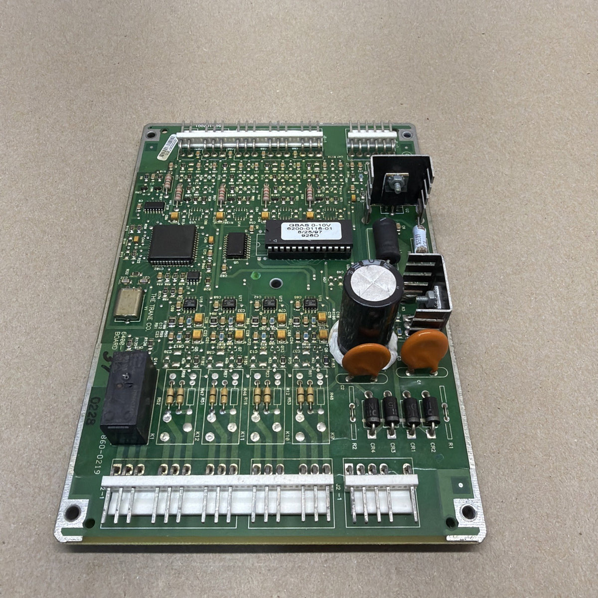Tested✅ American Standard / Trane 6400-1089-01 Chiller Control Board Rev. A