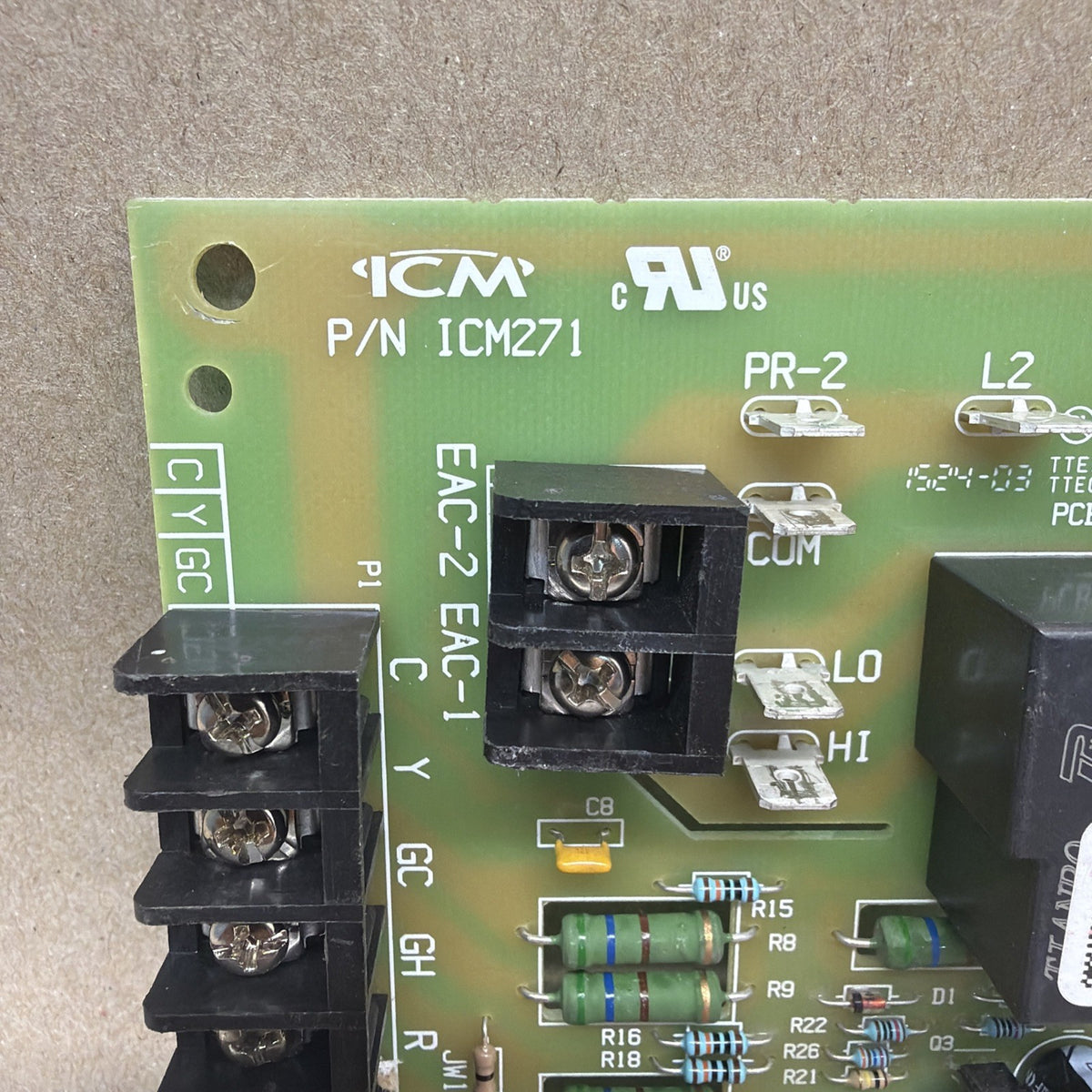 TESTED🔥 Carrier ICM271 Fan Blower Circuit Control Board SPCB-1 PCB500-3A