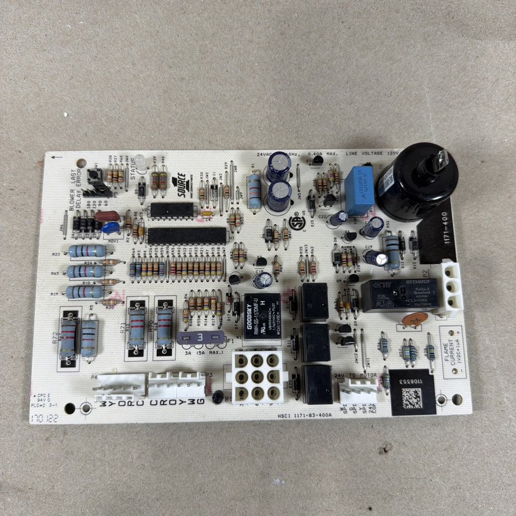 🔥 York 1171-400 Furnace Ignition Control Circuit Board 1171-83-400A  SOURCE 1