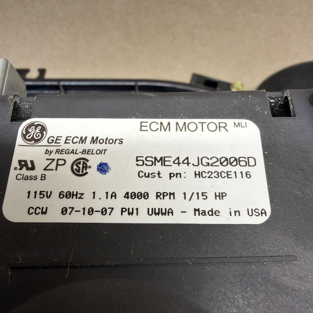 ✅ Carrier 5SME44JG2006D HC23CE116 PHC23CE116 Draft Inducer Assembly