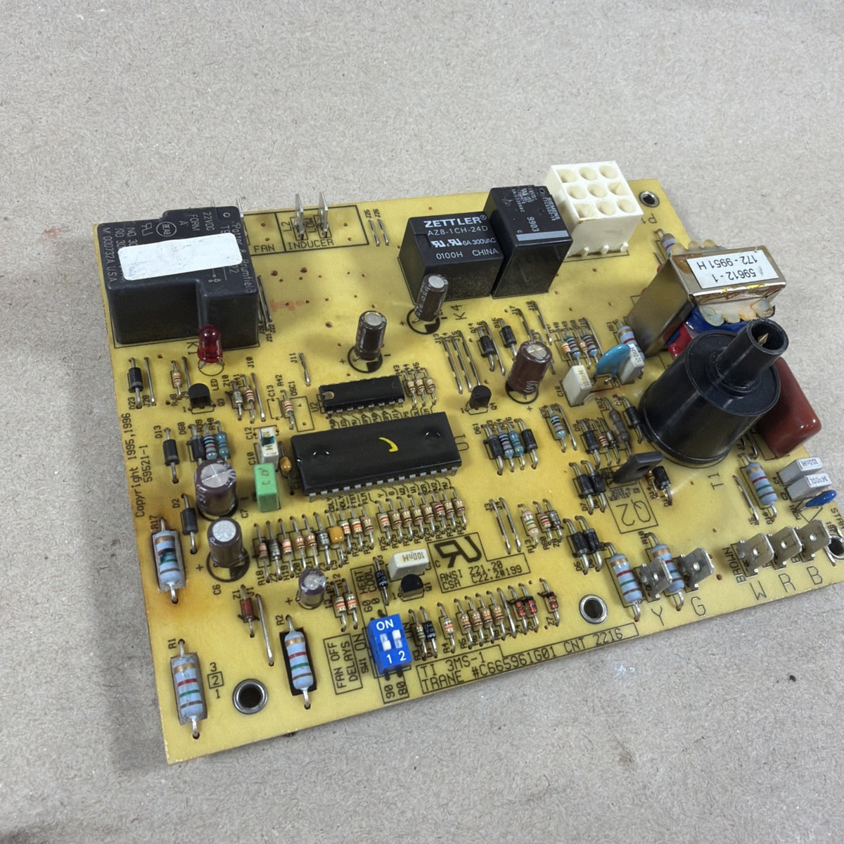 🔥🔥 C665961G01 CNT2216 59521-1 OEM control Board Trane American Standard RTU