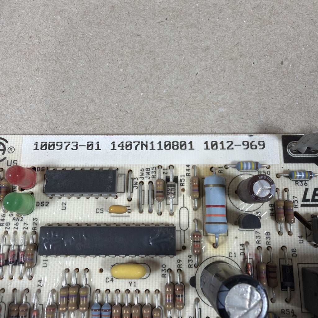 TESTED🔥. LENNOX 1012-83-9693A FURNACE CONTROL BOARD 100973-01.  1012-969