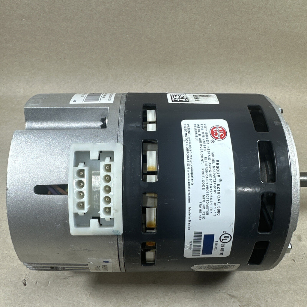Rescue EZ16 1/3-1 hp 1075 RPM 115/208/230V M55PWTZP-0101 L266ZA0031380 (I78)