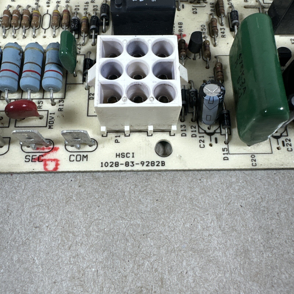 RHEEM RUDD 1028-83-9282B FURNACE CONTROL CIRCUIT BOARD 62-24140-04 1028-928 (I90