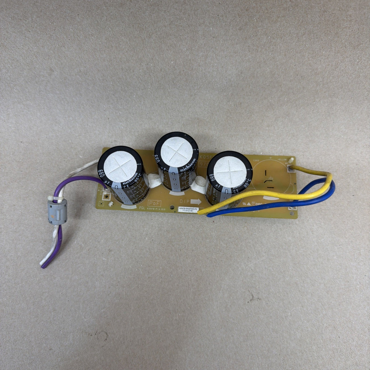 TESTED🔥. FUJITSU K05FB-0903HUE-P0 Capacitor Board 9707256017 K05FB-03