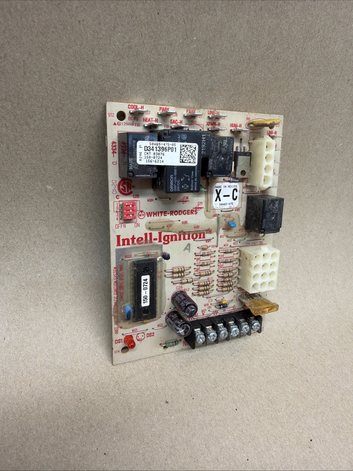 ✅ White Rodgers D341396P01 Furnace Control Circuit Board 50A65-475-05
