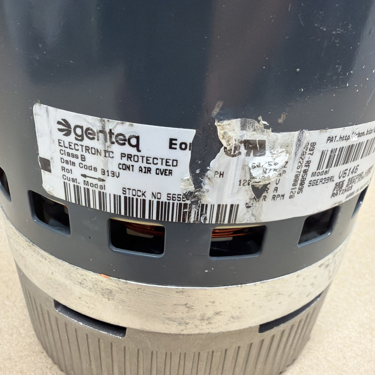 🔥 Genteq EON Motor  Module 5SEA39RLV5146  5442073 CCW. HD01. 1HP