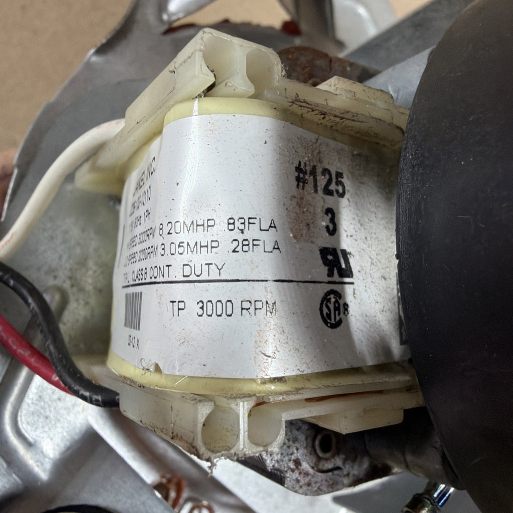 TESTED🔥 JAKEL J238-100-10110 Draft Inducer Blower Motor Assembly HC21ZE125A