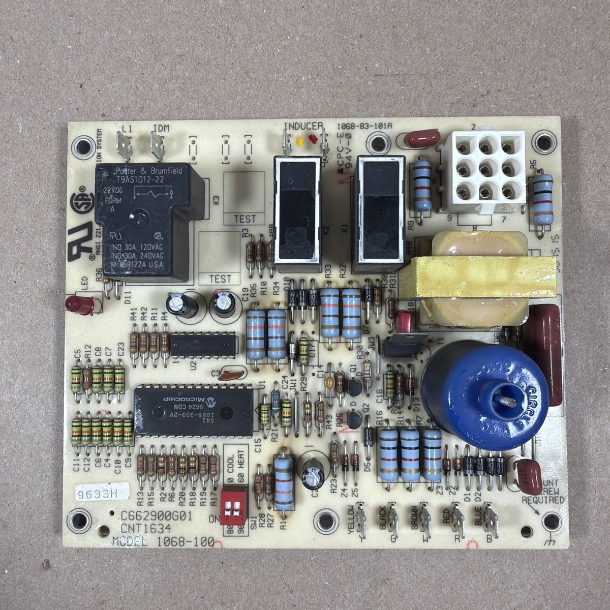 🔥🔥 1068-83-101A C662900G01 CNT1634 1068-100 Control Board Trane Roof Top