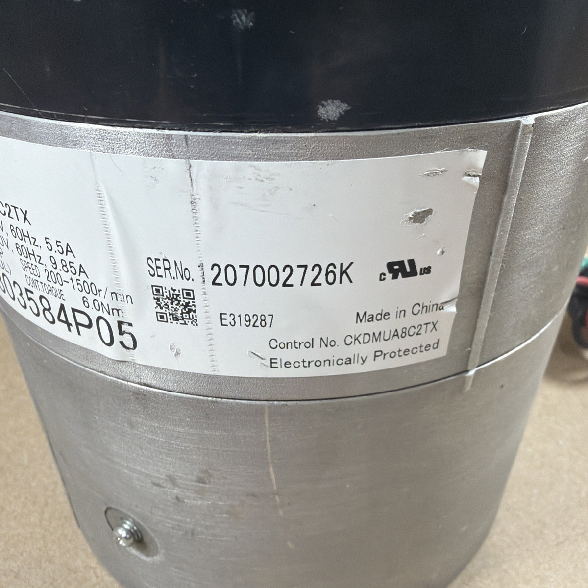 TESTED🔥. TRANE 1HP Motor and Module DMUA8C2TX D803584P05 120/240V