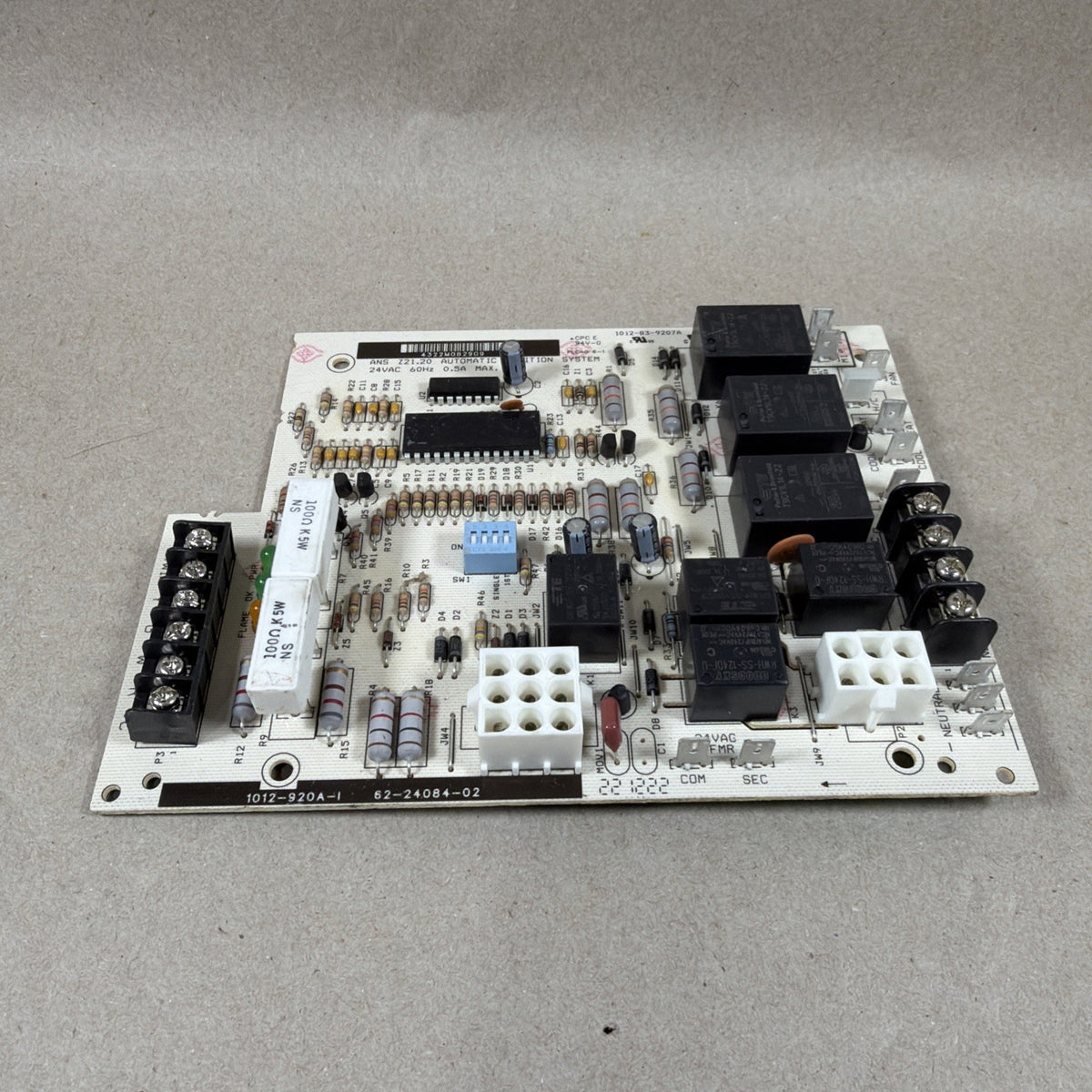🔥 Rheem 62-24084-02 Integrated Furnace Control 1012-920A-1 1012-83-9207A
