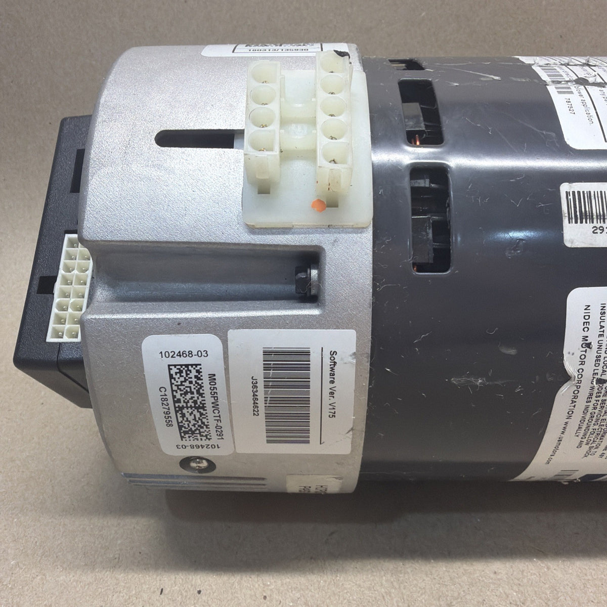 US Motors PerfectSpeed M055PWCTF-0291 ECM Blower Motor 1HP 120/240V 102468-03