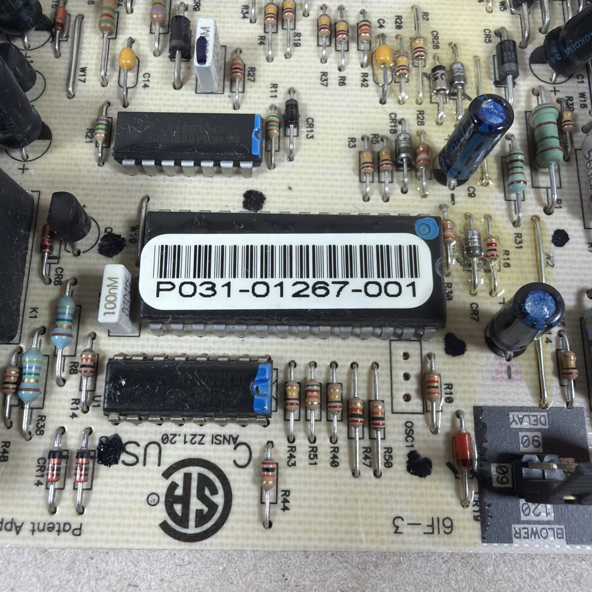 🔥 York Coleman P031-01267-001 Furnace Circuit Board SOURCE1 031-01267-001A