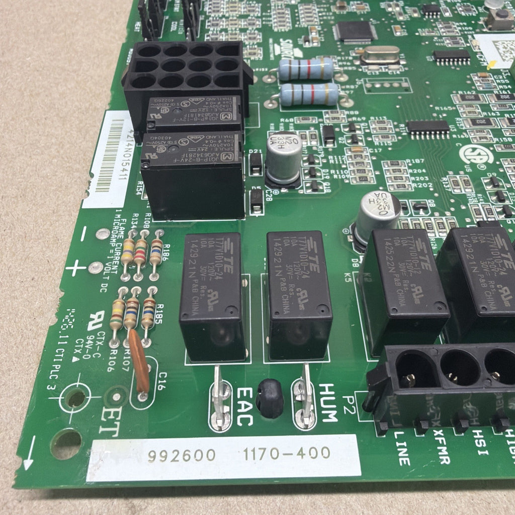 TESTED🔥 Source 1 1170-83-4001A 992600 1170-400 Furnace Circuit Control Board