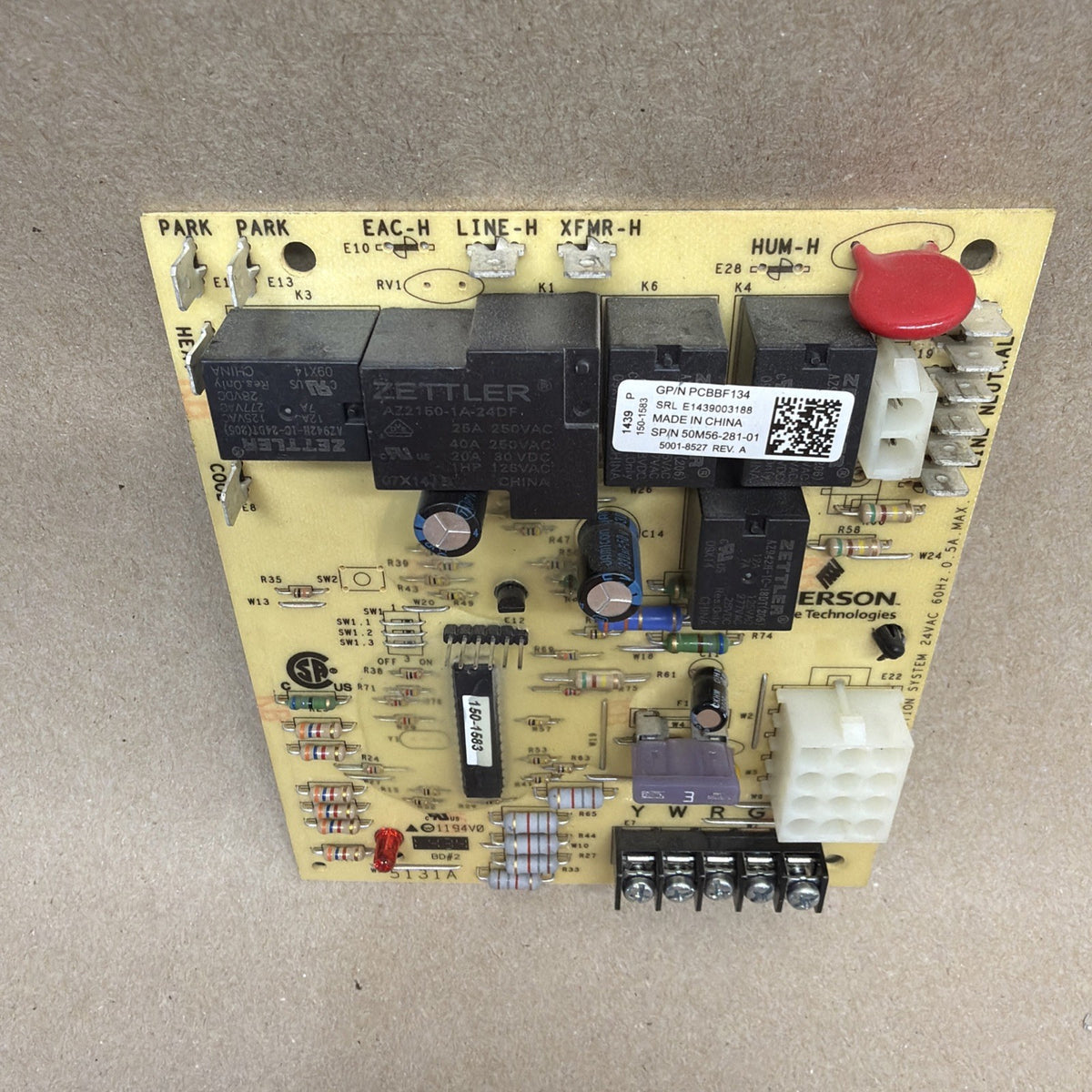 TESTED🔥 50M56-281-01  PCBBF134 Control Board Furnace Circuit E1439003188