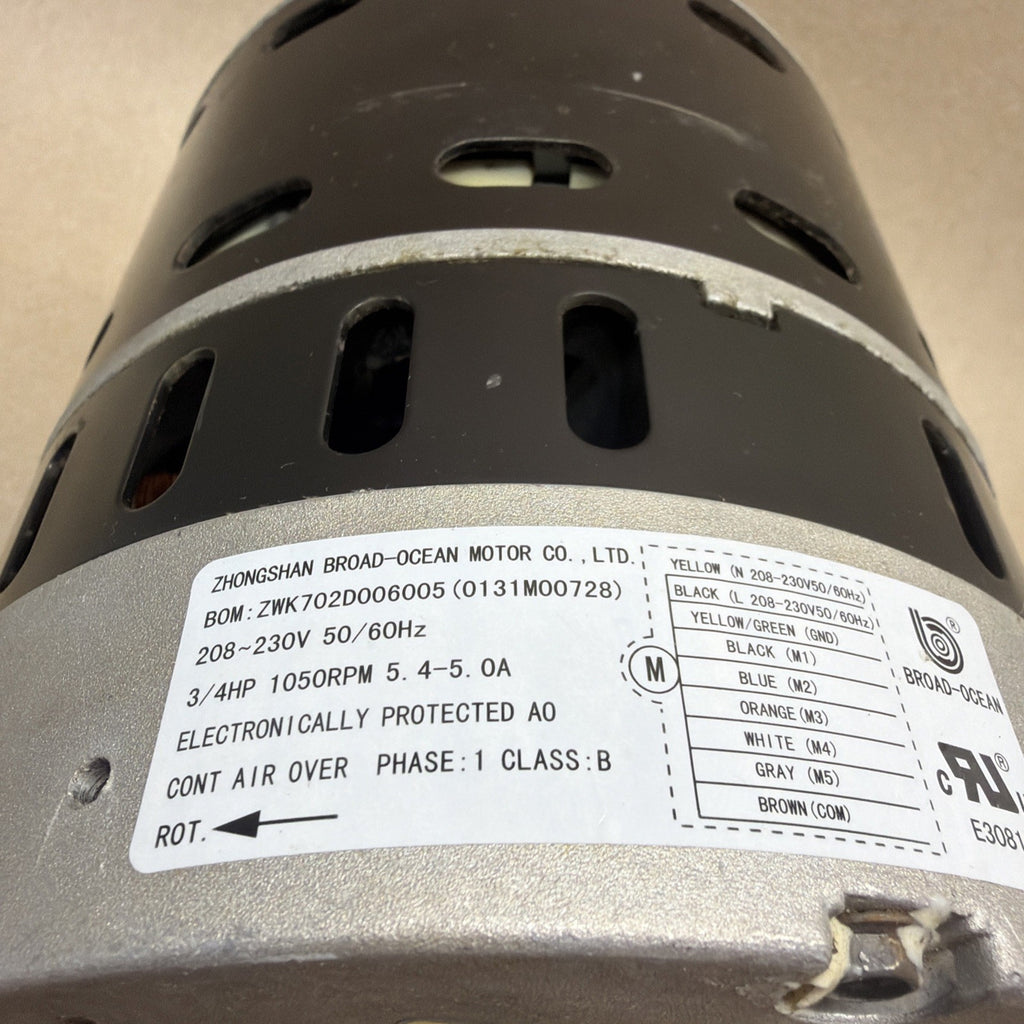 ✅ BROAD-OCEAN ZWK702D006005 ECM Module.  KMSAH012C43 230V 3/4HP