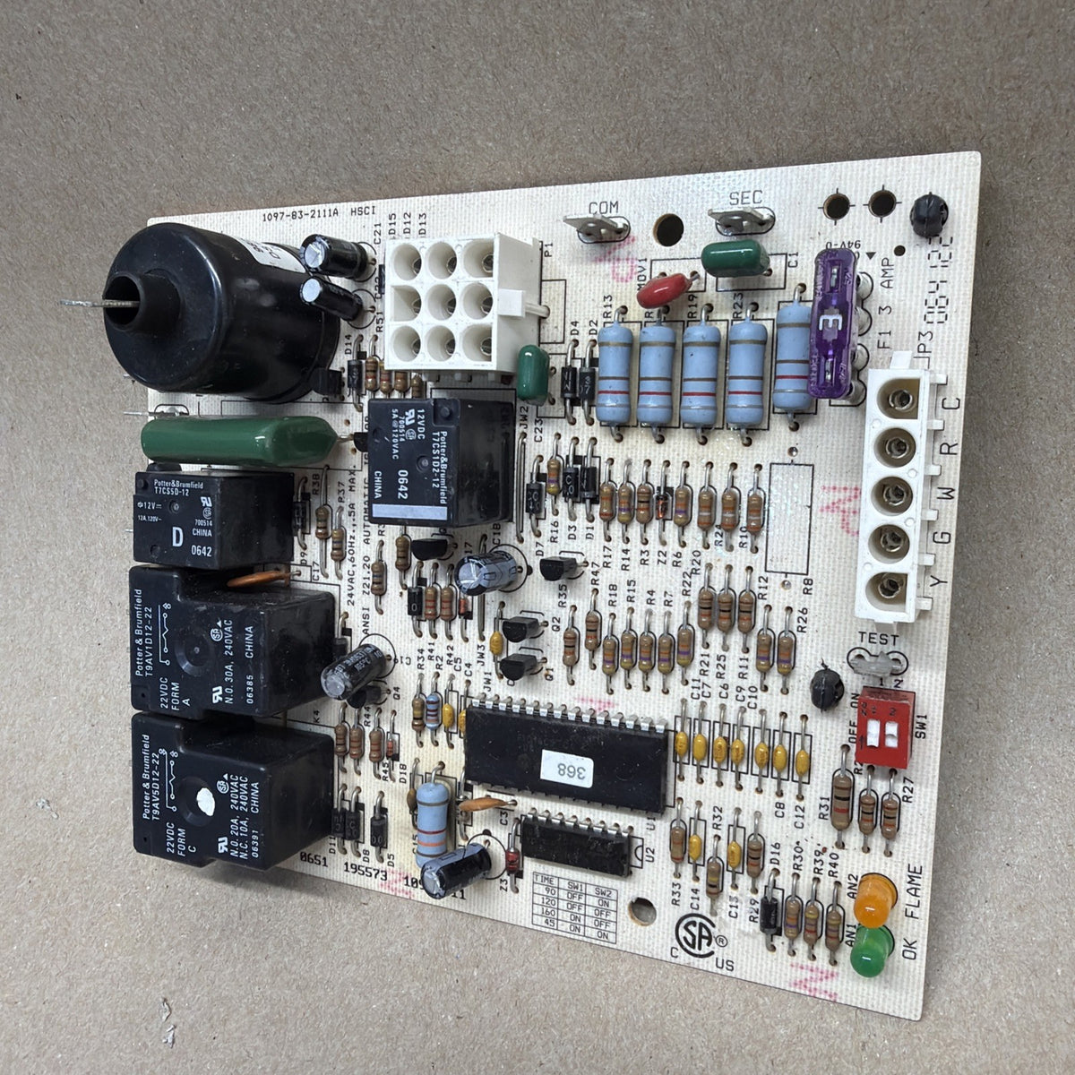 TESTED✅ HONEYWELL 1097-83-2131A / Automatic Ignition Board 5H081217. 1097-216