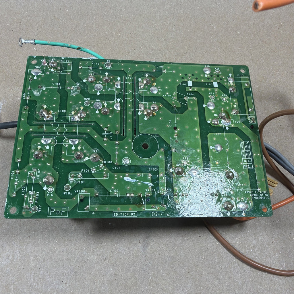 🔥🔥 FUJITSU GENERAL 9708509013 Main Control Board K09DH-FL-A K09DH-01-02