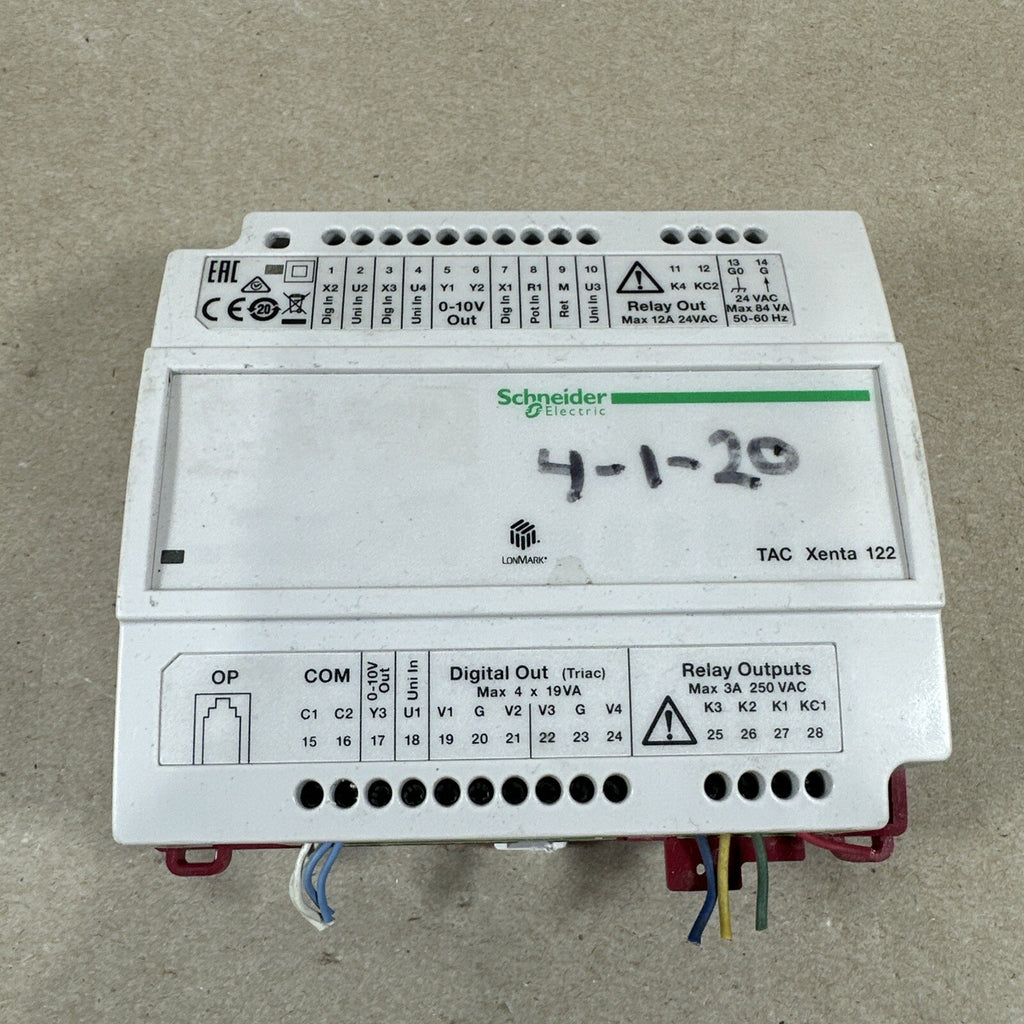 🔥🔥 Schneider Electric 007307110 Controller zone TAC Xenta 122-FC/24 Vista (C7