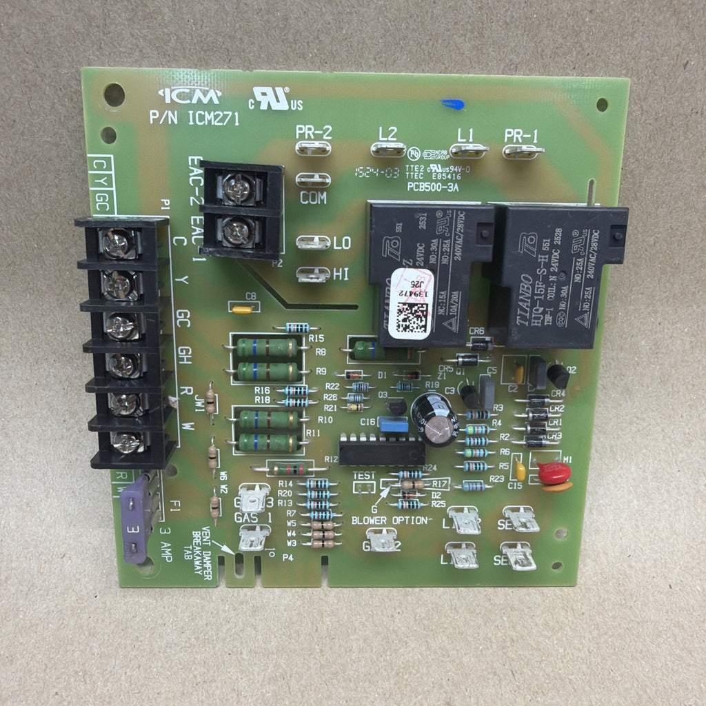 TESTED🔥 Carrier ICM271 Fan Blower Circuit Control Board SPCB-1 PCB500-3A