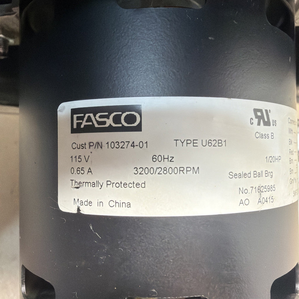 ✅ Fasco 71625985 70625985C Furnace Draft Inducer Motor 103274-01