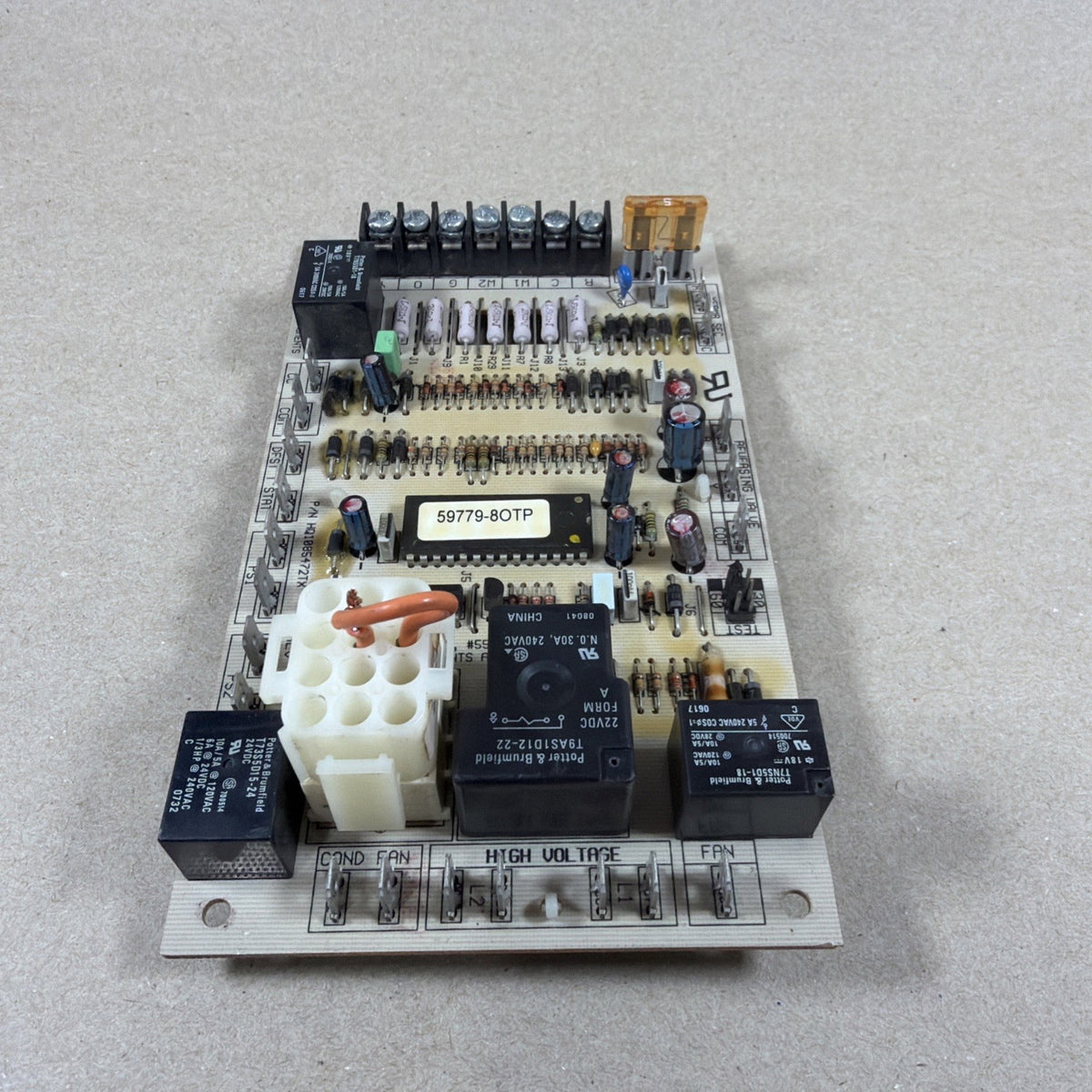 TESTED🔥 York Luxaire Coleman HQ1085472TX Furnace Control Board 59779-8OTP BBC